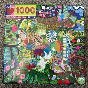 eeBoo Bountiful Garden Puzzle - 1000 Pieces